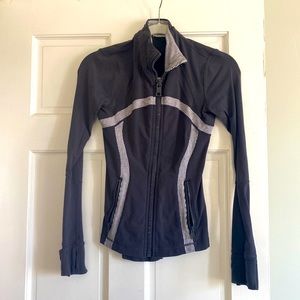 Lululemon gray zip up jacket